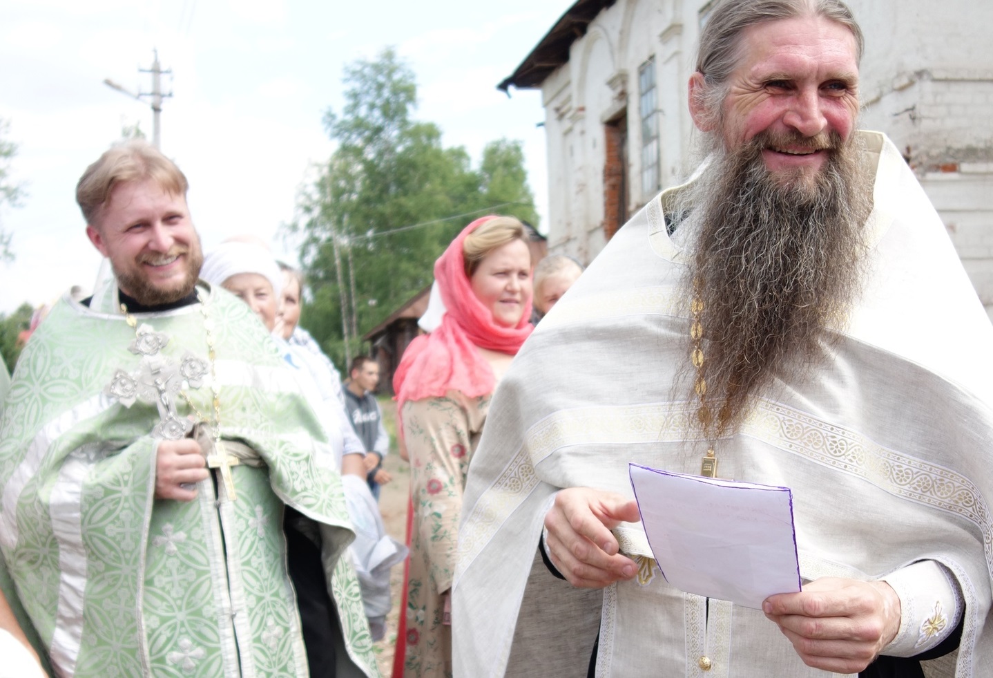 Крестный ход 580 лет со дня преставления преподобного Александра Куштского
