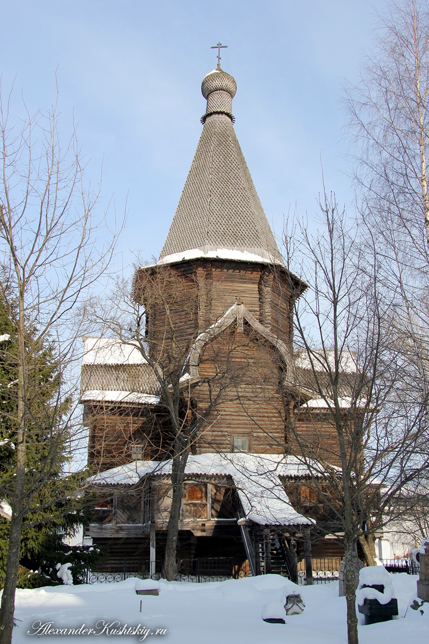 Церковь Успения Божией Матери из Александро-Куштского монастыря
