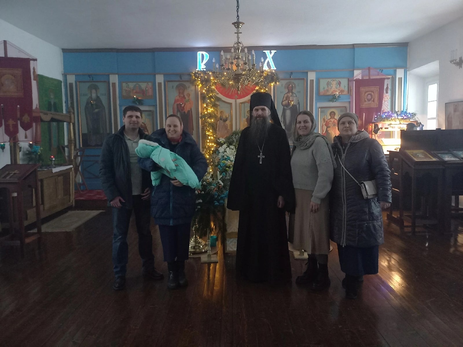 Гости в Александро-Куштском монастыре