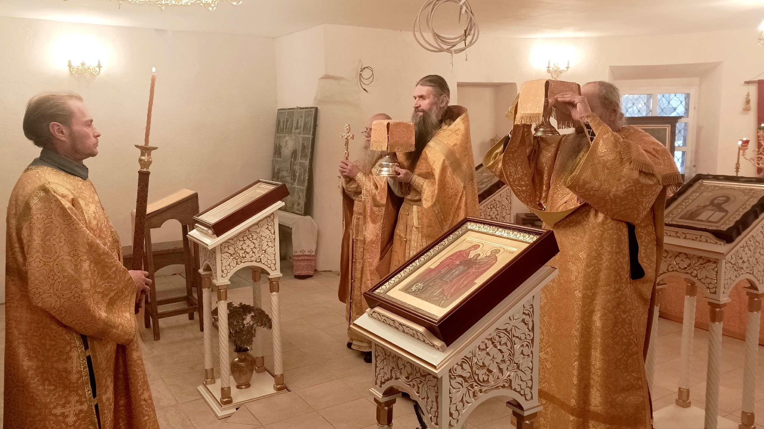 Престольный праздник в Александро-Куштском монастыре